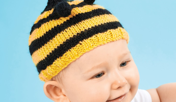 Charity Bee Baby Hat