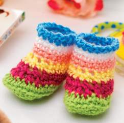 Easy Baby Shoes Crochet Pattern - Crochet Pattern