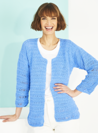 Stylecraft Spring cardigan crochet pattern