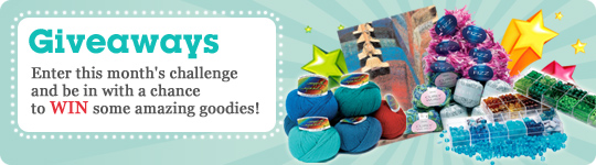 Enter this month's challenge and be in with a chance to WIN some amazing goodies!