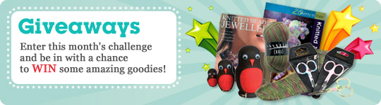 Enter this month's challenge and be in with a chance to WIN some amazing goodies!