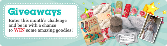 Enter this month's challenge and be in with a chance to WIN some amazing goodies!