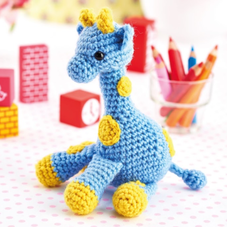 Sitting Giraffe crochet Pattern