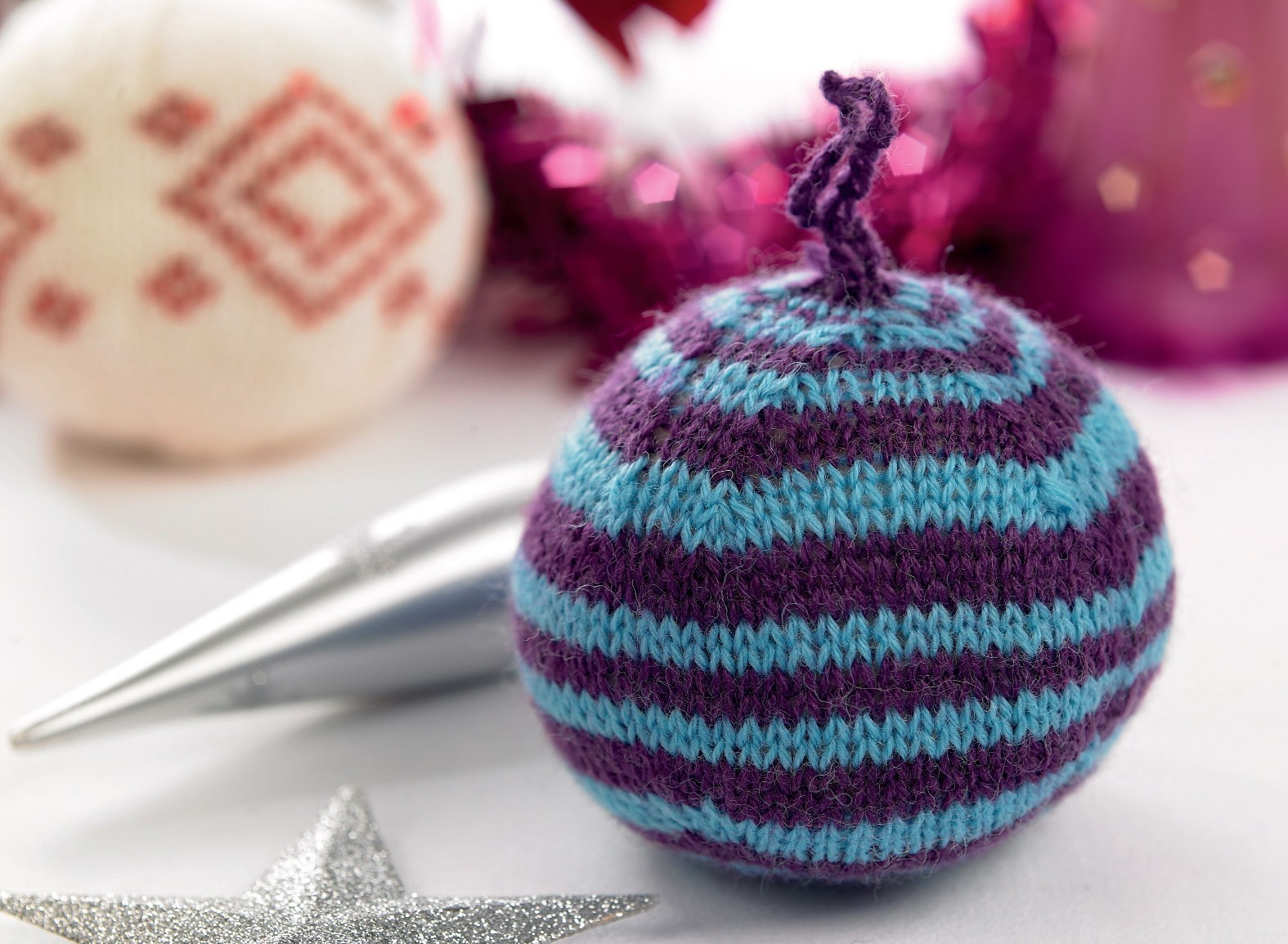 Colourful Christmas Baubles