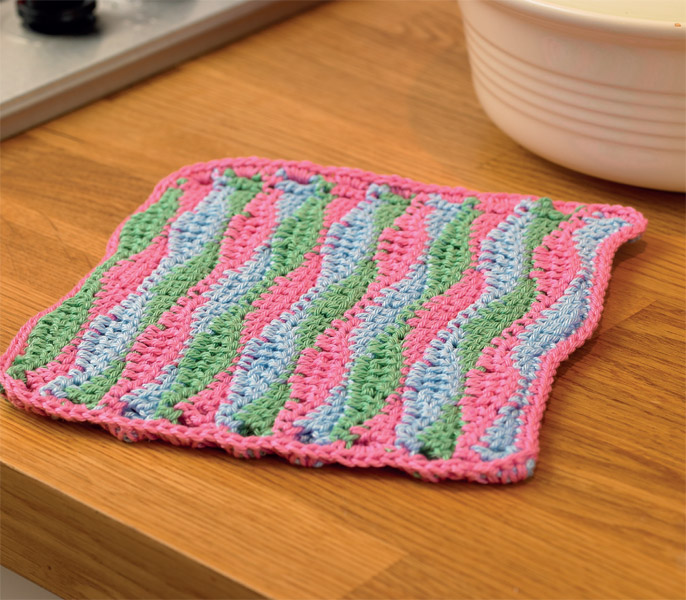 Crochet ovenglove set