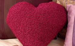Heart cushion