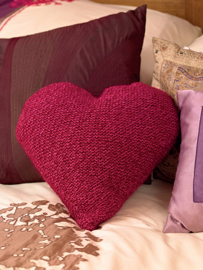 Heart cushion