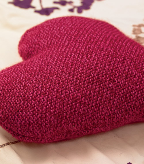 Heart cushion