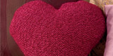 Heart cushion