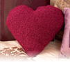 Heart cushion