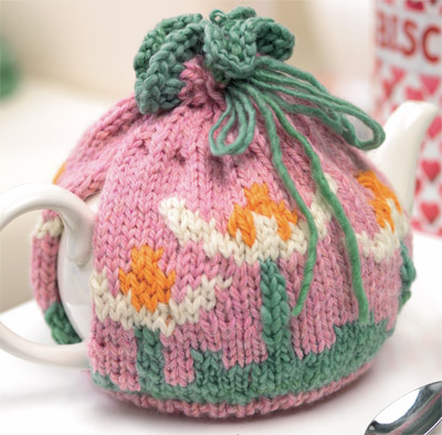 Flower Teacosy & Cushion