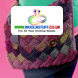Entrelac bag