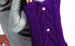 Super Chunky Cabled Bag