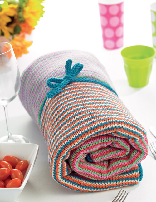 Stripy Picnic Blanket