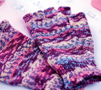 Lucinda Ganderton’s self-patterning fingerless gloves!