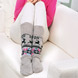 Fair Isle bedsocks