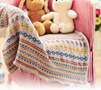 Heritage-style baby blanket