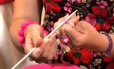 Tying a slipknot