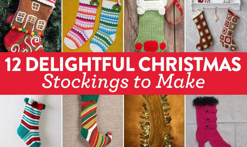 12 Delightful Christmas Stockings To Make