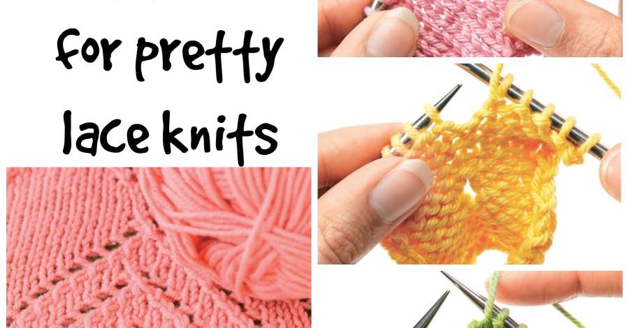 Let’s Knit Masterclass: Six easy stitches for lace knits