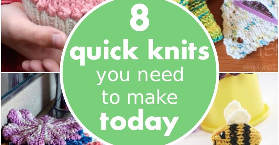 8 quick knits you need to make today