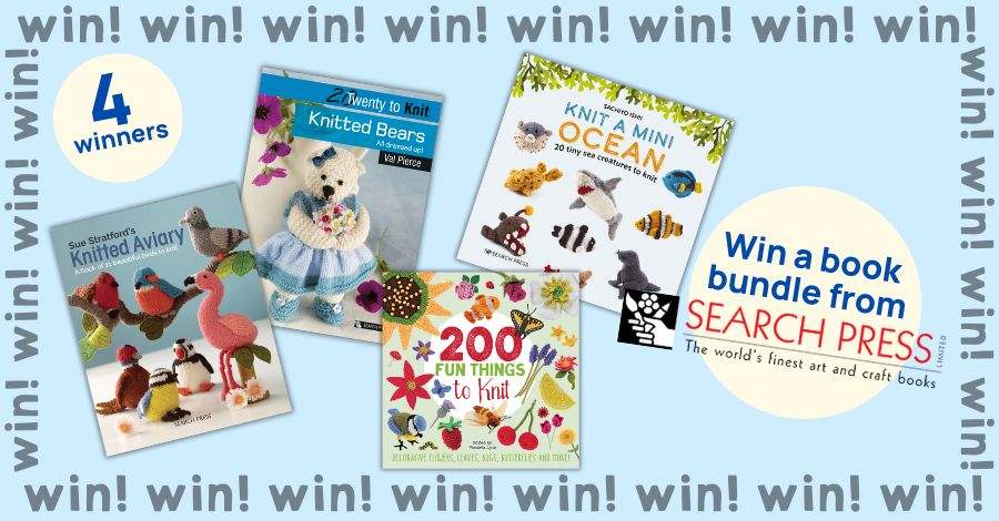 Win a £40 Book Bundle from Search Press Knitting Giveaway