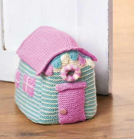 Easy Beach Hut Doorstop