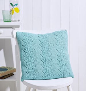 Beginner Lace Eyelet Cushion Cover