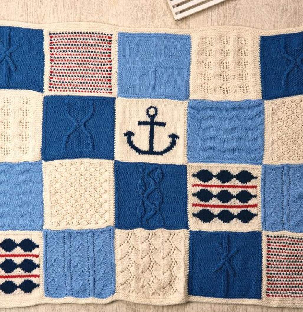 Nicely Nautical Knitalong Blanket Part Six