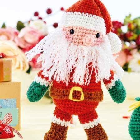 Christmas Crochet-Along Part 1: Santa Claus crochet Pattern