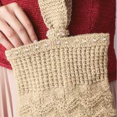 Clutch bag Knitting Pattern