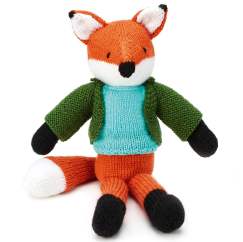 Dress Up Fox Toy Knitting Pattern - Knitting Pattern