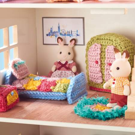 Doll’s House Furniture Crochet-Along: Part 2 crochet Pattern