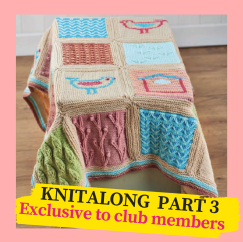 Little Birdie Blanket Knitalong Part 3 Knitting Pattern