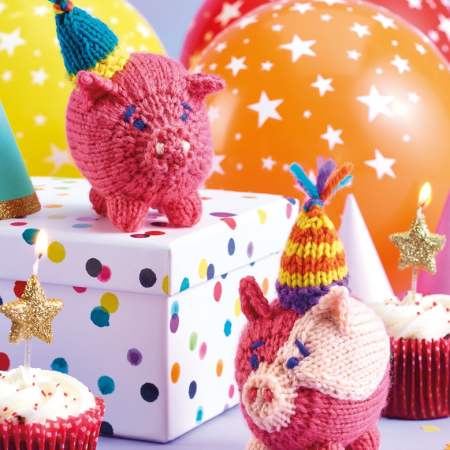 Party Pigs Knitting Pattern