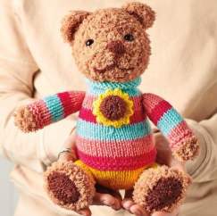 Knitted Teddy Bear Knitting Pattern