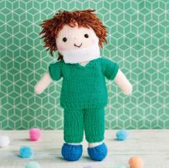 Doctor Doll Outfit Knitting Pattern