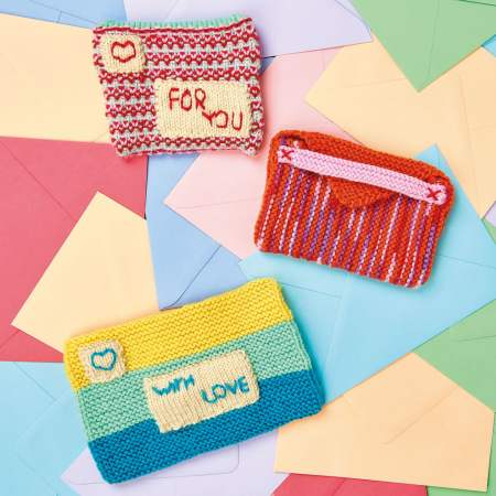 Envelopes Knitting Pattern