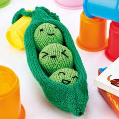 Easy Knitted Peas In A Pod Knitting Pattern