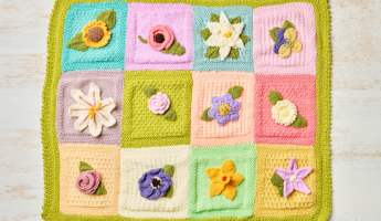 Spring Flowers Blanket Knitalong: Part Five