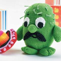 Cactus Character Toy Knitting Pattern Knitting Pattern