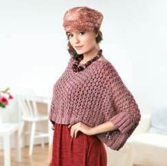 Oversized Lace Sweater Knitting Pattern