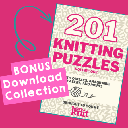 201 Knitting Puzzles Knitting Pattern