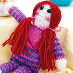 Easy Rag Doll Toy Knitting Pattern - Knitting Pattern