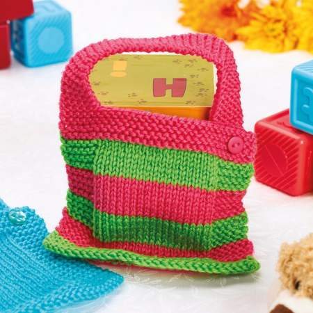 Simple Baby Bibs Knitting Pattern