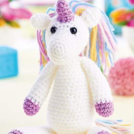 Simple Unicorn crochet Pattern