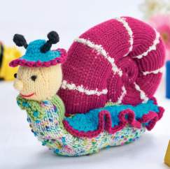 Snail Toy Knitting Pattern Knitting Pattern