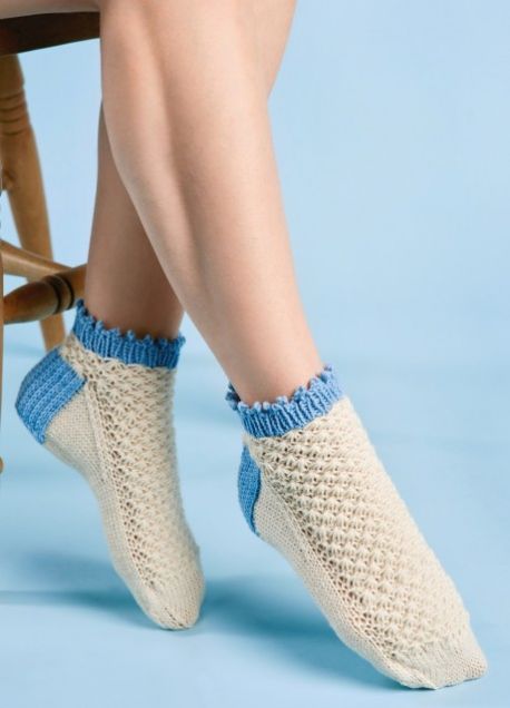 Textured Ankle Socks