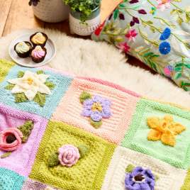 Spring Flowers Blanket Knitalong: Part Three Knitting Pattern