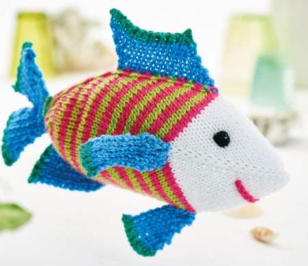 Steve the Fish Knitting Pattern